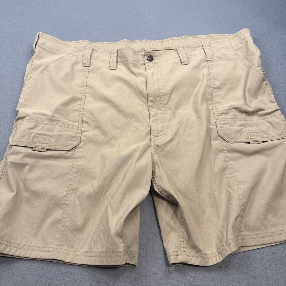 Wrangler Shorts Mens 48 Cargo Stretch Brown Casual ATG All Terrain Gear